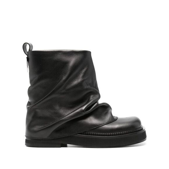 The Attico | Shoes | Chic Mini Leather Boots With Silver Accents